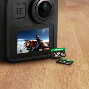 כרטיס זיכרון ADATA Premier SPEED PLUS microSDXC 256GB UHS-I U3 שימוש במצלמת אקסטרים