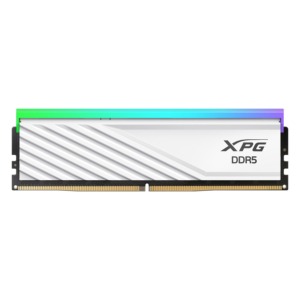 זיכרון XPG Lancer Blade RGB DDR5 16GB 6000MHz CL48 לבן