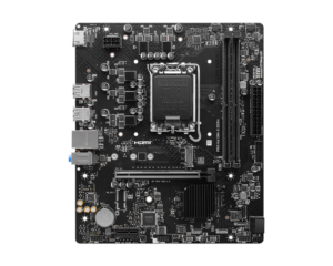 לוח אם MSI PRO H610M-S DDR4 LGA1700 - מבט קדמי מלא