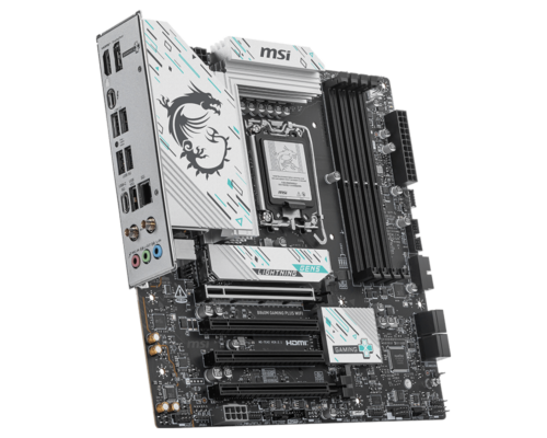 לוח אם MSI B860M GAMING PLUS WIFI - מבט זווית