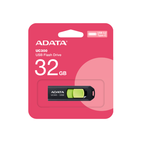 דיסק און קי ADATA UC300 32GB USB-C - אריזה