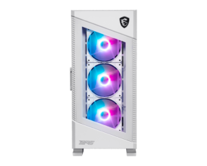מארז מחשב MSI MPG VELOX 100R WHITE - מבט חזית
