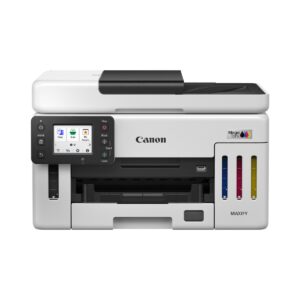 Canon MAXIFY GX6140 - מבט מלפנים, רקע לבן