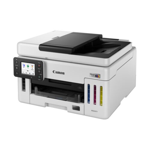 Canon MAXIFY GX6140 - מבט מזווית, רקע לבן