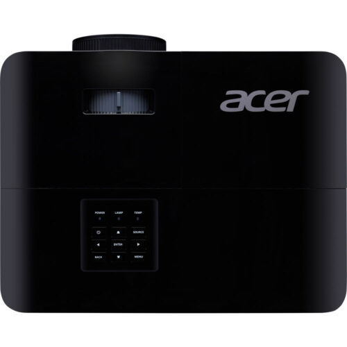 Acer X1228H - מבט עליון עם לחצני הפעלה