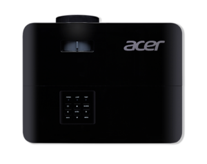 Acer X1228i - מבט עליון עם לחצני הפעלה