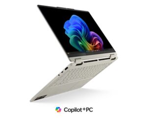 Lenovo Yoga 7 2-in-1 14AGP11 - מבט קדמי במצב מחשב נייד