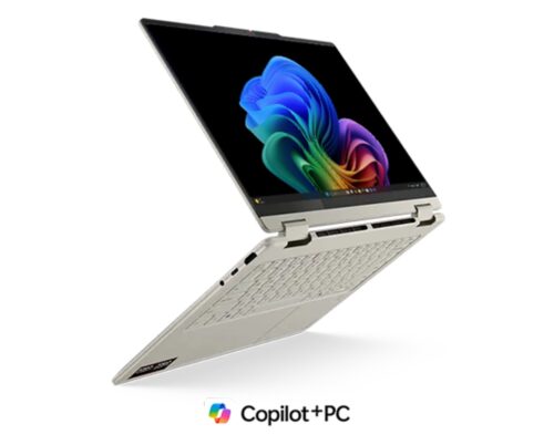 Lenovo Yoga 7 2-in-1 14AGP11 - מבט קדמי במצב מחשב נייד