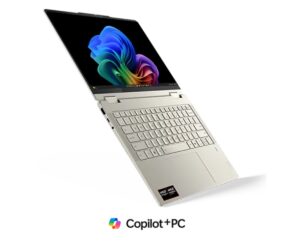 Lenovo Yoga 7 2-in-1 14AGP11 - מבט זווית עם יציאות צד