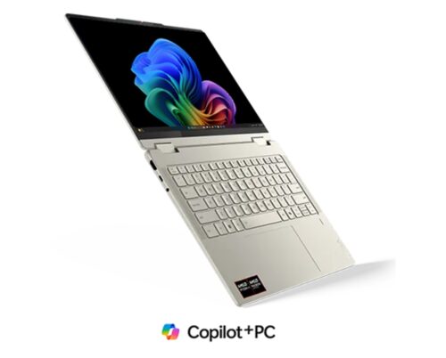 Lenovo Yoga 7 2-in-1 14AGP11 - מבט זווית עם יציאות צד