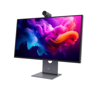 Lenovo Yoga Pro 27UD-10 - מבט קדמי בזווית עם מצלמה