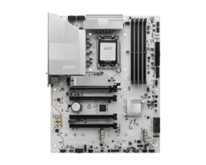 לוח אם MSI PRO Z890-S WIFI WHITE - מבט מלמעלה ישיר