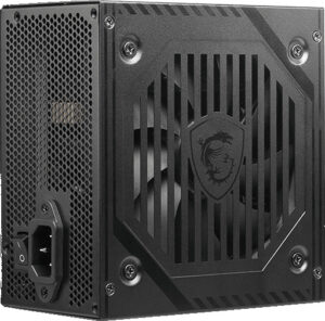 ספק כוח MSI MAG A600DN 600W - חיבור חשמל ומתג הפעלה
