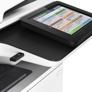 מדפסת HP LaserJet Enterprise Flow MFP M527c מחודשת