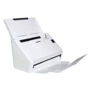 Avision AV332IL duplex scanner front open trays