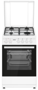 תנור אפייה משולב כיריים PROVIEW PFSO50-WH - לבן