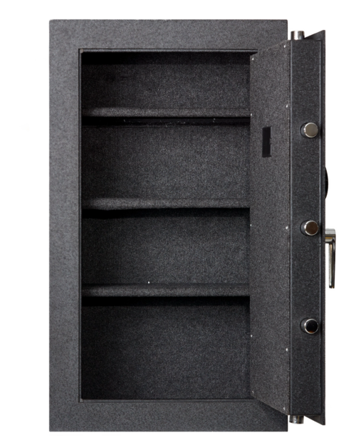 כספת ExecutiveSafe ACS-9 פתוחה עם מדפים