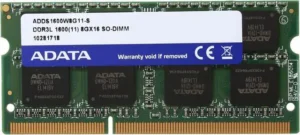 ADATA DDR3L SO-DIMM 8GB 1600MHz