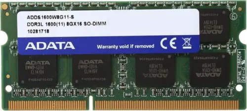 ADATA DDR3L SO-DIMM 8GB 1600MHz