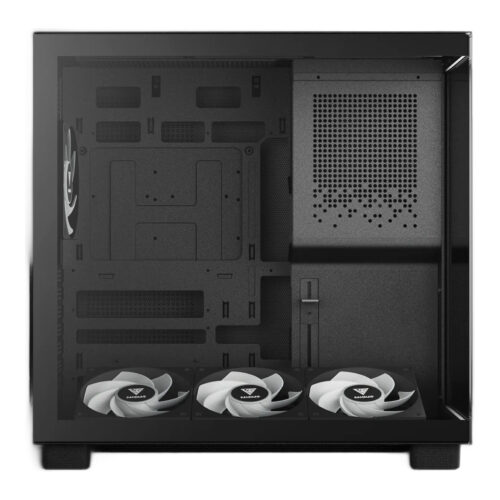 מארז מחשב GAMDIAS ATLAS M4 - Mid Tower זכוכית פנורמית 4 מאווררי ARGB