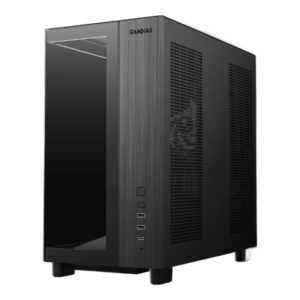 מארז מחשב GAMDIAS ATLAS M4 - Mid Tower זכוכית פנורמית 4 מאווררי ARGB