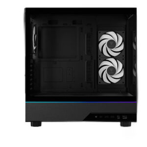 מארז מחשב GAMDIAS ATLAS M5 - Mid Tower זכוכית מחוסמת פנורמית ARGB