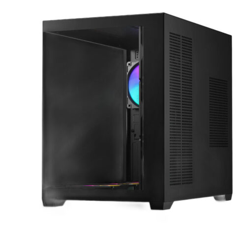 מארז מחשב GAMDIAS AURA GC107 ELITE Mid-Tower זכוכית פנורמית כפולה