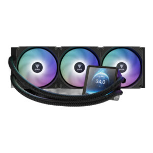 קירור נוזלי למעבד GAMDIAS AURA GL360 LCD 360mm
