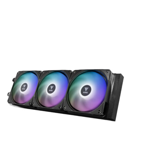 קירור נוזלי למעבד GAMDIAS AURA GL360 LCD 360mm