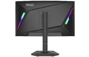 מסך מחשב גיימינג MAG C27F240Y - מבט אחורי עם תאורת RGB