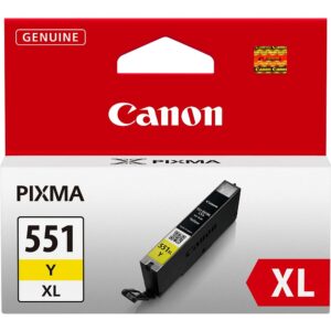 ראש דיו צהוב מקורי Canon CLI-551XL - תמונה ראשית