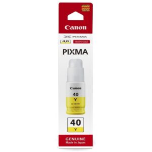 בקבוק דיו צהוב מקורי Canon GI-40 - תמונה ראשית