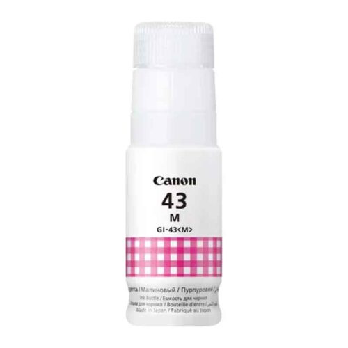 בקבוק דיו מגנטה מקורי Canon GI-43 - תמונה ראשית