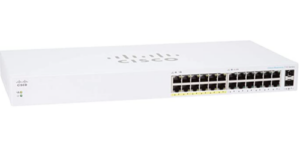 מתג Cisco Business CBS110-24T-EU 24-Port Gigabit Unmanaged עם 2 SFP