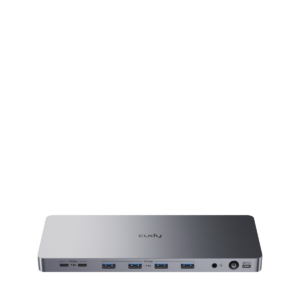 תחנת עגינה CUDY CS700 Dual 4K USB-C 10Gbps 13-in-1