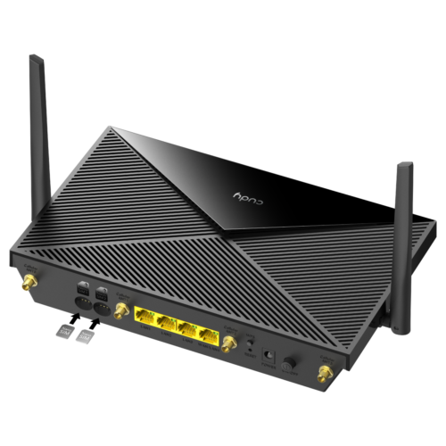 CUDY P5 5G AX3000 - פאנל אחורי