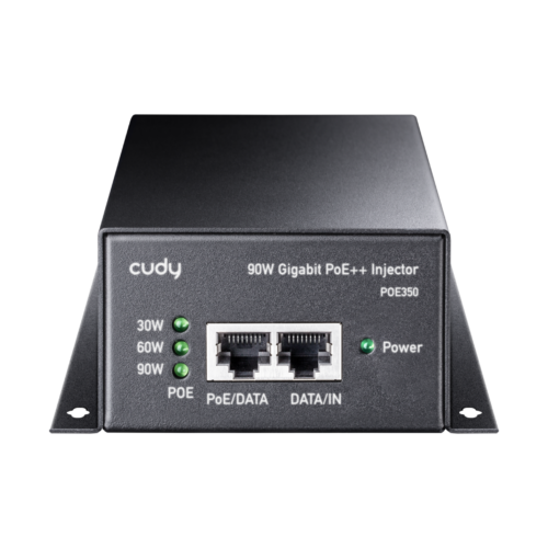 מזרק CUDY POE350 90W Gigabit PoE++ Injector