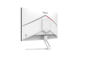 מסך גיימינג קעור MAG D27C280SW 27 אינץ 280Hz לבן - מבט אחורי זווית