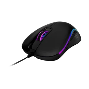 עכבר גיימינג GAMDIAS AURA GS3 - RGB, חיישן אופטי 3600 DPI, 6 כפתורים