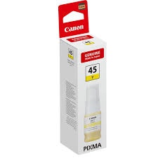 מיכל דיו צהוב מקורי Canon GI-45 - עד 3,000 דפים - מבט קדמי