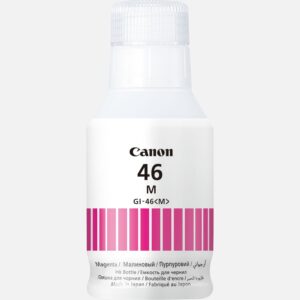מיכל דיו מגנטה (אדום) מקורי Canon GI-46 - עד 11,959 דפים - מבט קדמי