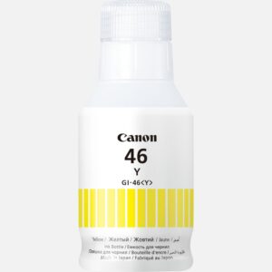 מיכל דיו צהוב מקורי Canon GI-46 - עד 14,881 דפים - מבט קדמי