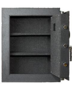 כספת ExecutiveSafe ACS-8 פתוחה עם מדפים