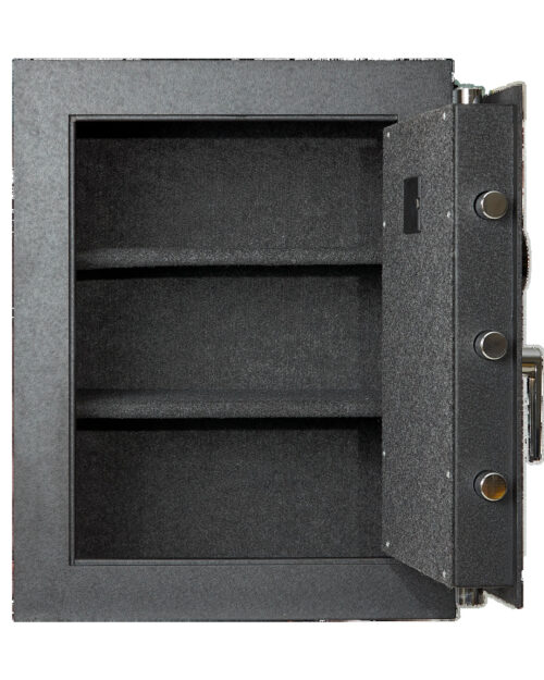 כספת ExecutiveSafe ACS-8 פתוחה עם מדפים