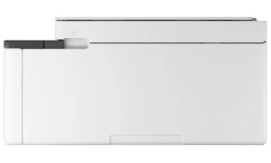 מדפסת הזרקת דיו משולבת Canon MAXIFY GX1040 MegaTank - מבט אחורי עם חיבורי USB ורשת
