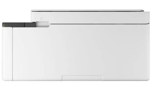 מדפסת הזרקת דיו משולבת Canon MAXIFY GX1040 MegaTank - מבט אחורי עם חיבורי USB ורשת