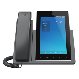 טלפון וידאו GXV3470 Grandstream מבט קדמי
