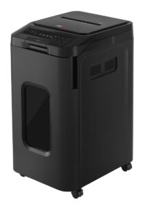 מגרסת נייר אוטומטית I SHRED R350 - מבט קדמי, פאנל בקרה