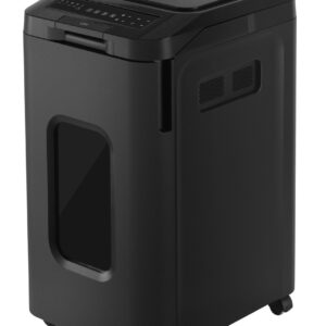 מגרסת נייר אוטומטית I SHRED R350 - מבט קדמי, פאנל בקרה