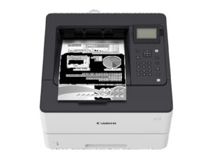 מדפסת Canon i-SENSYS LBP325x - לוח בקרה ופלט נייר